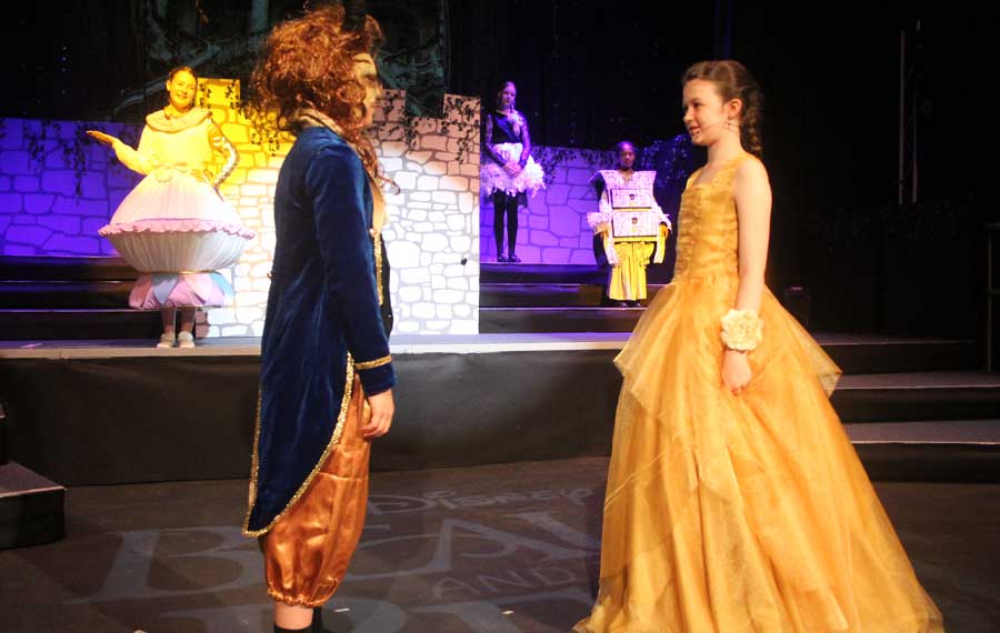 Beauty and the Beast production